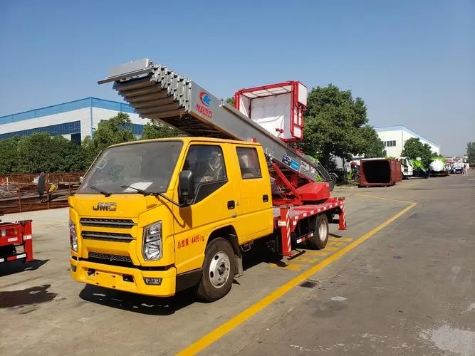 旌德县附近云梯车出租 砂石搬运